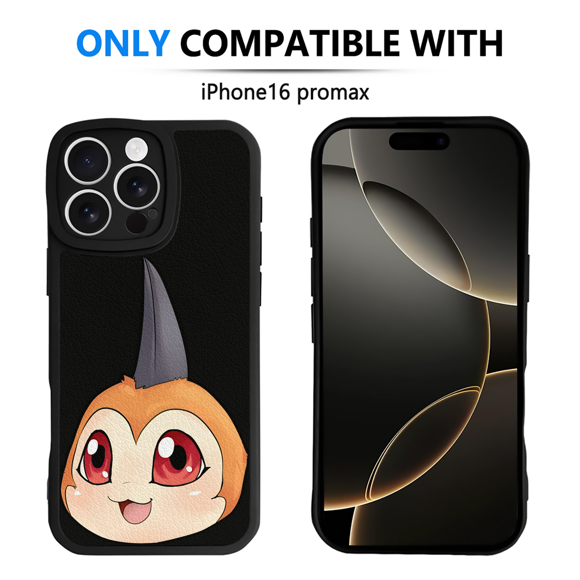 （画像用） Digimon デジタルモンスター/デジモン 【iPhone 16シリーズ対応】シリコンスマホケース（レザー調） 材質：シリコン